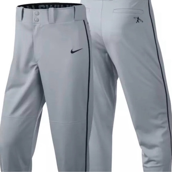 Nike Other - Nike Swingman Gray and Black Dri Fit Men’s Baseball Athletic Pants Medium